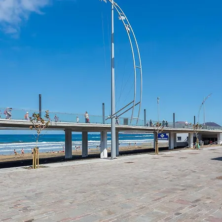 Lejlighed Cozy Loft & Seaside Views- 1 Min Canteras *