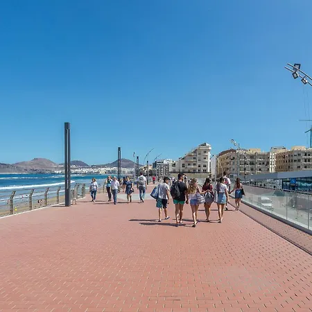 Cozy Loft & Seaside Views- 1 Min Canteras Lejlighed Las Palmas de Gran Canaria